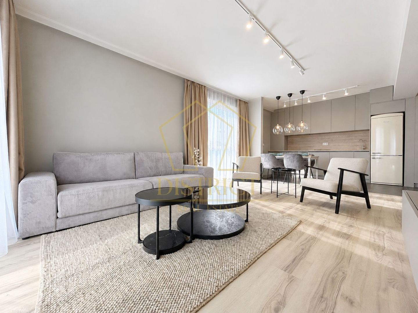 COM 0% Apartament nou cu 2 camere, bucatarie inchisa | Denya Forest - Poză 2