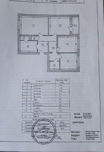 Apartament 4 camere decomandat Rahova - Poză 2