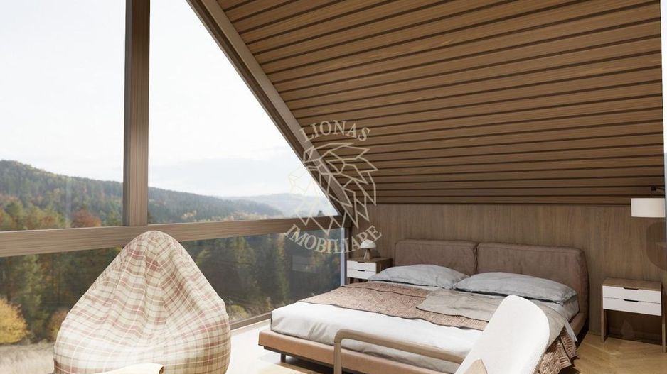 Teren 500 mp cu Proiect Resort exclusivist - panorama lac Colibita - Poză 7