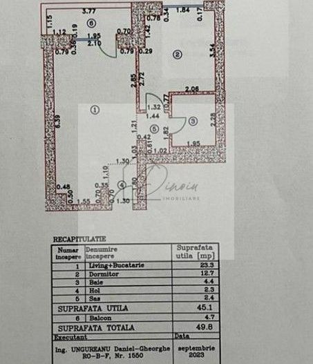 Apartament 2 camere Cortina North Pipera I COM0% - Poză 4