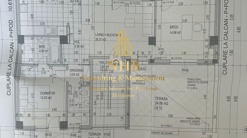 Vânzare Penthouse 3 camere 3 terase Locație exclusivistă în Străulești - Poză 18