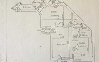 Apartament cu 3 camere + o camera de serviciu - 97,54 mp - Cismigiu - Poză 13