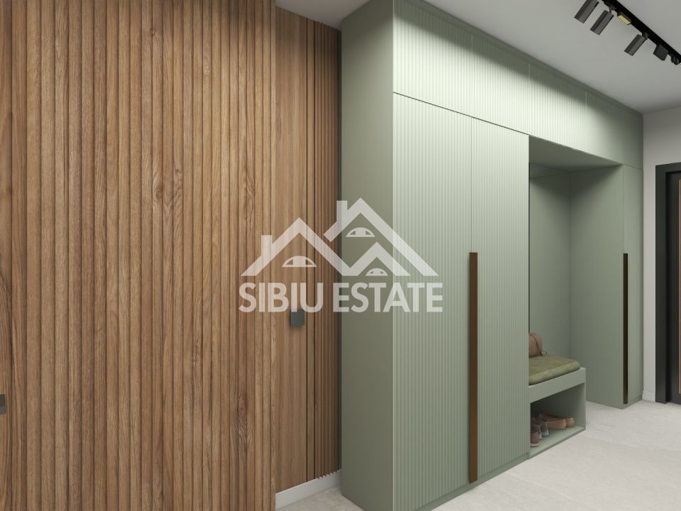 Casa 4 camere, 3 bai, garaj si curte larga, Sibiu Selimbar - Poză 8