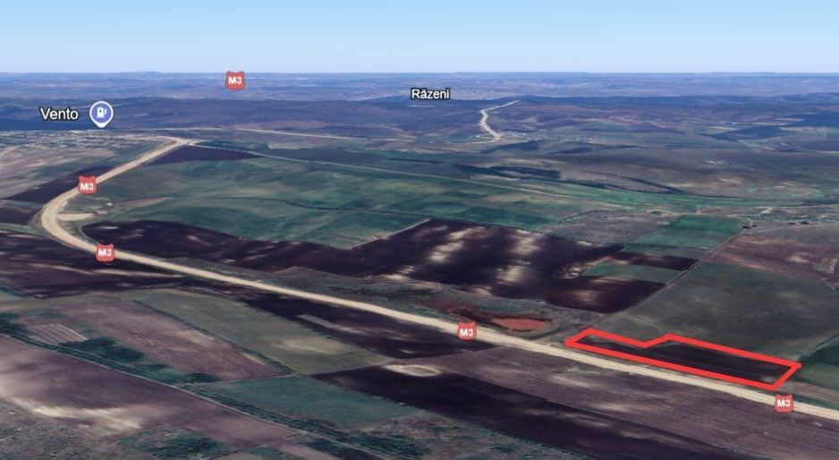 Teren Agricol 2.1ha Prima linie M3 290m*92m 46km până la Chișinău - Poză 1