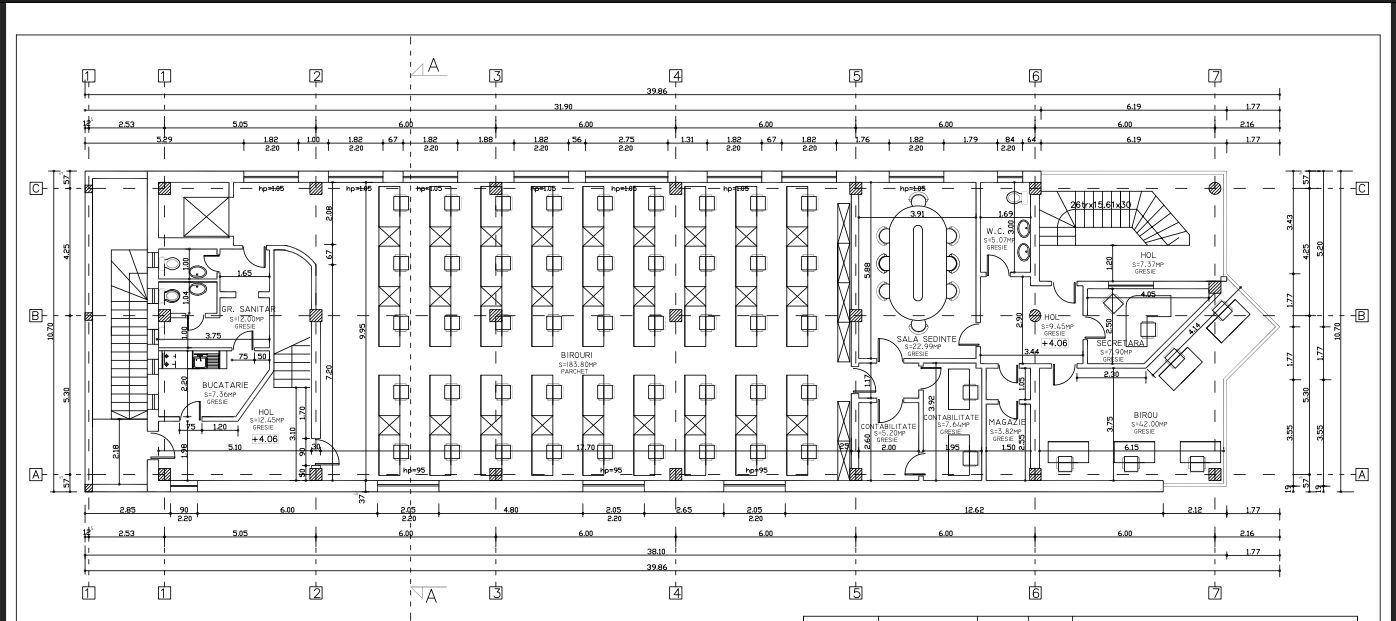 Cladire de birouri zona Olimpia Stadion  suprafață 1.100 mp - Poză 2