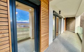 Apartament  54 mp- balcon 14 mp- aer conditionat- zona Aeroport /Sibiu - Poză 9