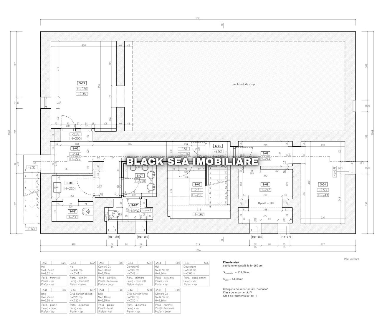 Spatiu UNIC de 14 Camere - STRADAL - zona Faleza Nord - Termen Lung - Poză 2