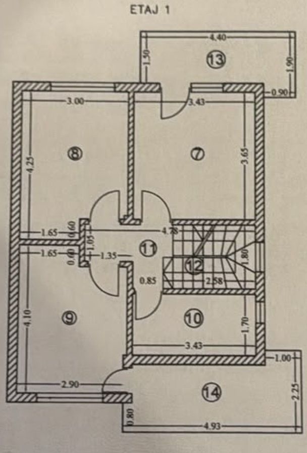 vila4cam2bai+parcare,mob-util complet/semicentral Popesti Leordeni - Poză 19