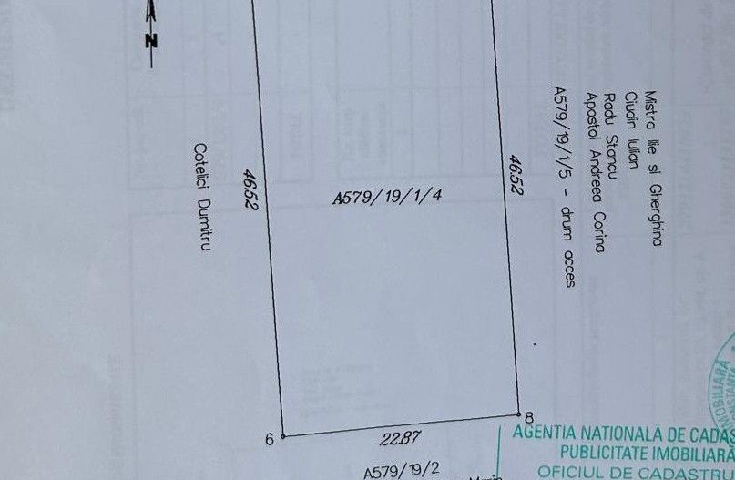 Teren Intravilan Plaja Corbu | 1.064 mp | Ideal Investiție - Schiță 3