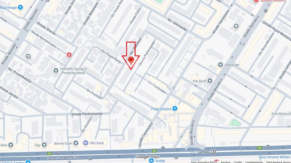 2 Camere Gorjului Metrou Bloc Reabilitat Termic - Poză 2