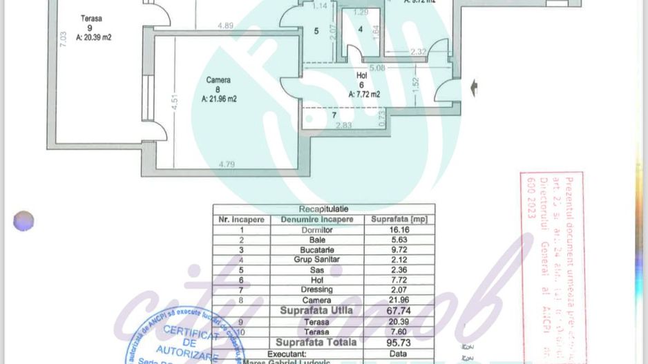 Apartament cu terasa de 20 mp BLOC NOU la 5 min de metrou - Poză 12