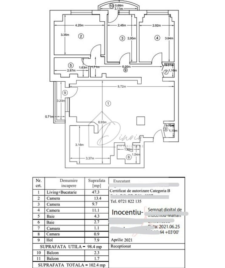 COM 0% I Apartament 4 camere  Alba Iulia I B-dul Unirii I Ultracentral - Poză 2
