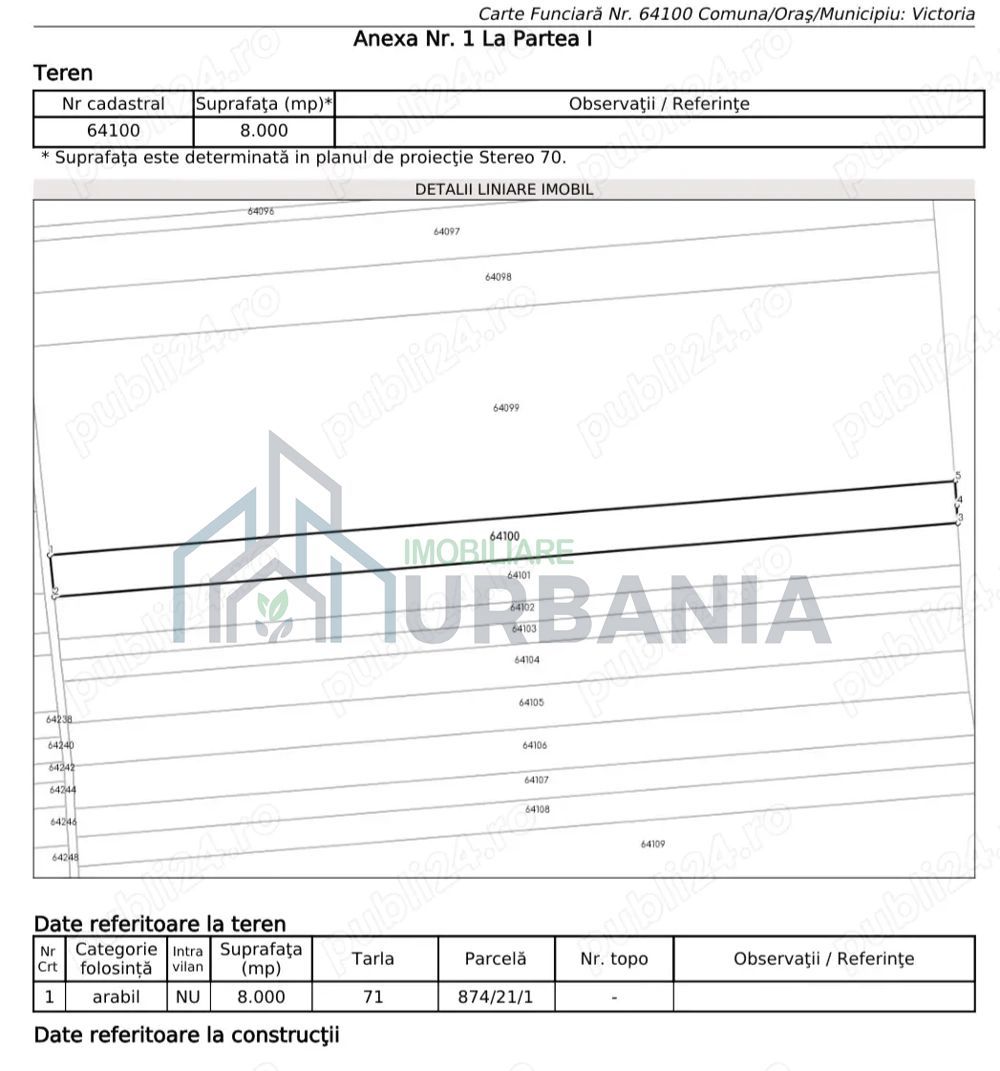 Terenuri extravilane de vânzare în Comuna Victoria, Județul Iași - Poză 2