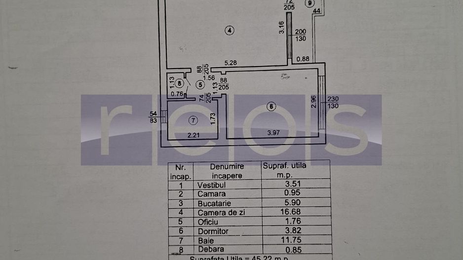 VÂNZARE 2 CAMERE | ZONA DRISTOR | MOBILAT ȘI UTILAT - Poză 11