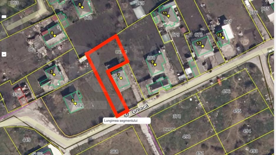 Vânzare, teren pentru construcție, str. Greacǎ, Colonița - Poză 1