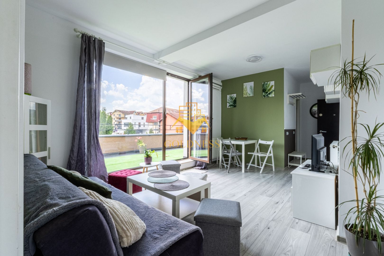 2 camere, parcare, terasa 30mp ,Gheorgheni, zona Fagului, Pet Friendly - Poză 1