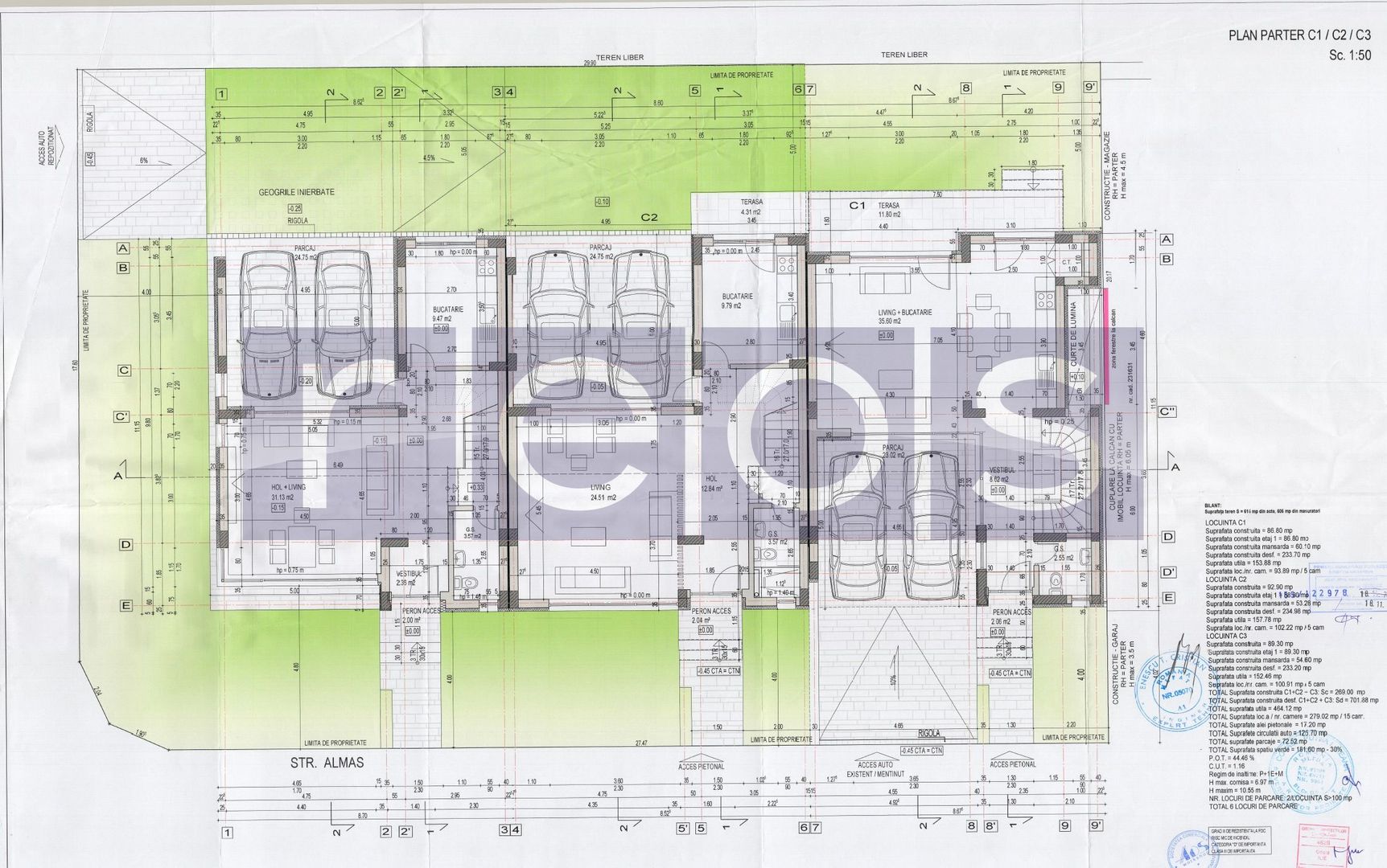 VILE PREMIUM P+1+M | PROIECT NOU | 5 CAMERE | CURTI PRIVATE | 2 PARCARI | - Poză 4