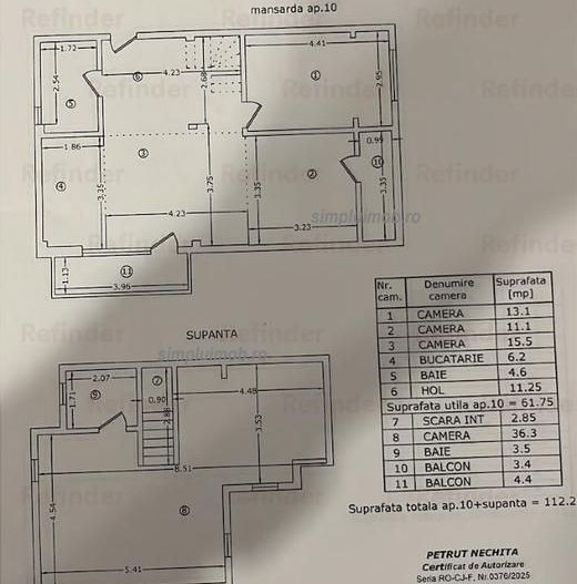 Ocazie 3 Camere Duplex Popesti Leordeni - Poză 12