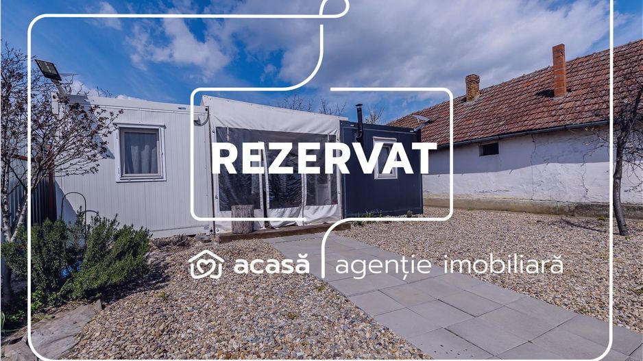 REZERVAT! Casa - tip container - Teren 1987 mp - Turnu - COMISION 0% - Poză 1