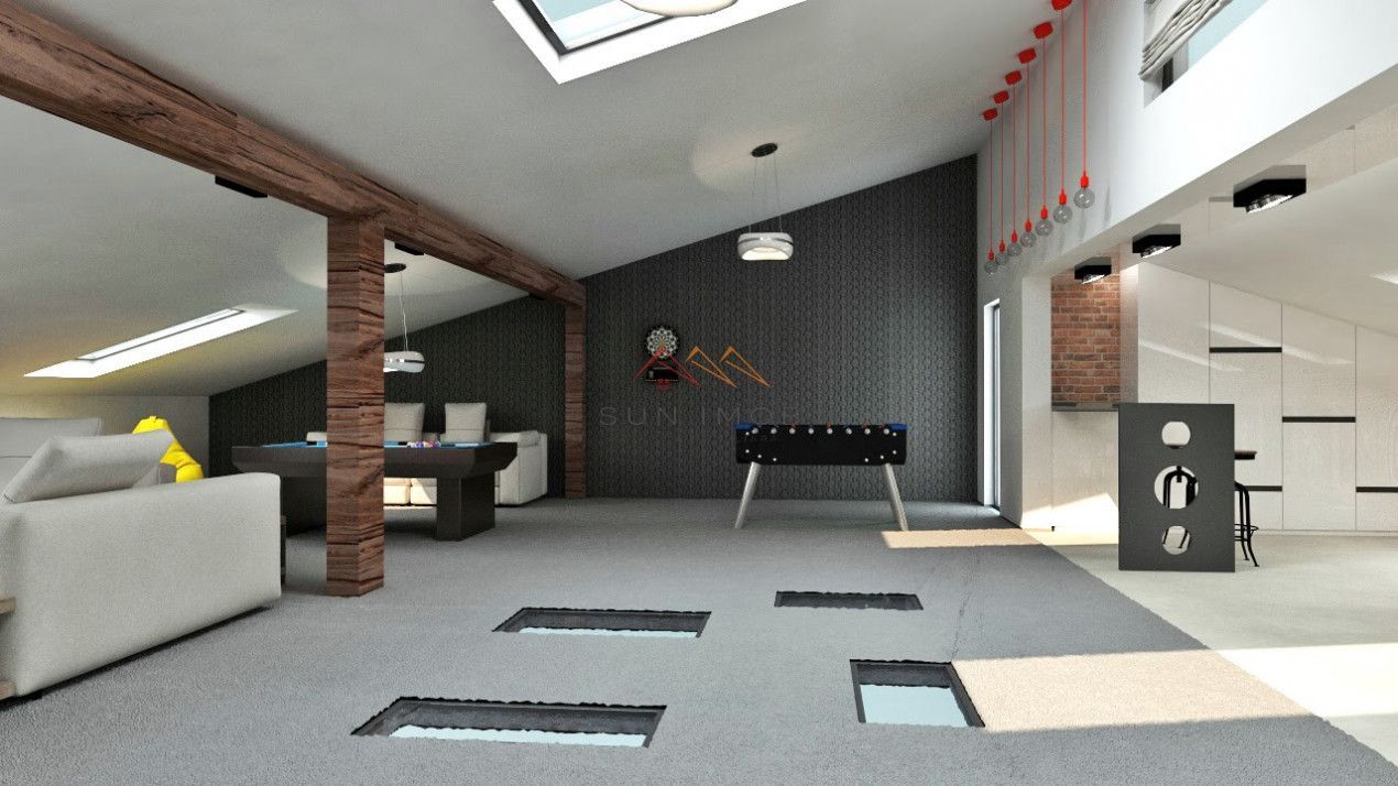 Vila deosebita, D+P+E+M, nefinalizata, 10 camere,2838m2, negociabil - Poză 8