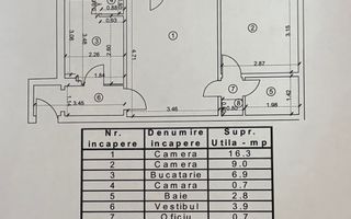 Apartament 2 camere semidecomandat Noua 41mp etaj 2 Brasov - Poză 6