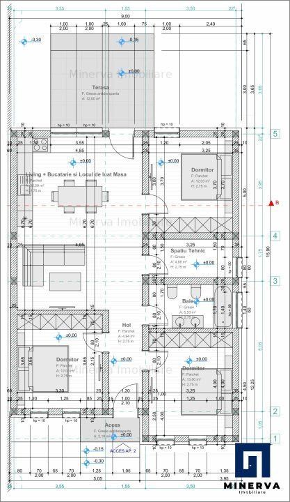 Casa 3 dormitoare | Dumbravita | PRIMA INCHIRIERE |comision 0 - Schiță 36