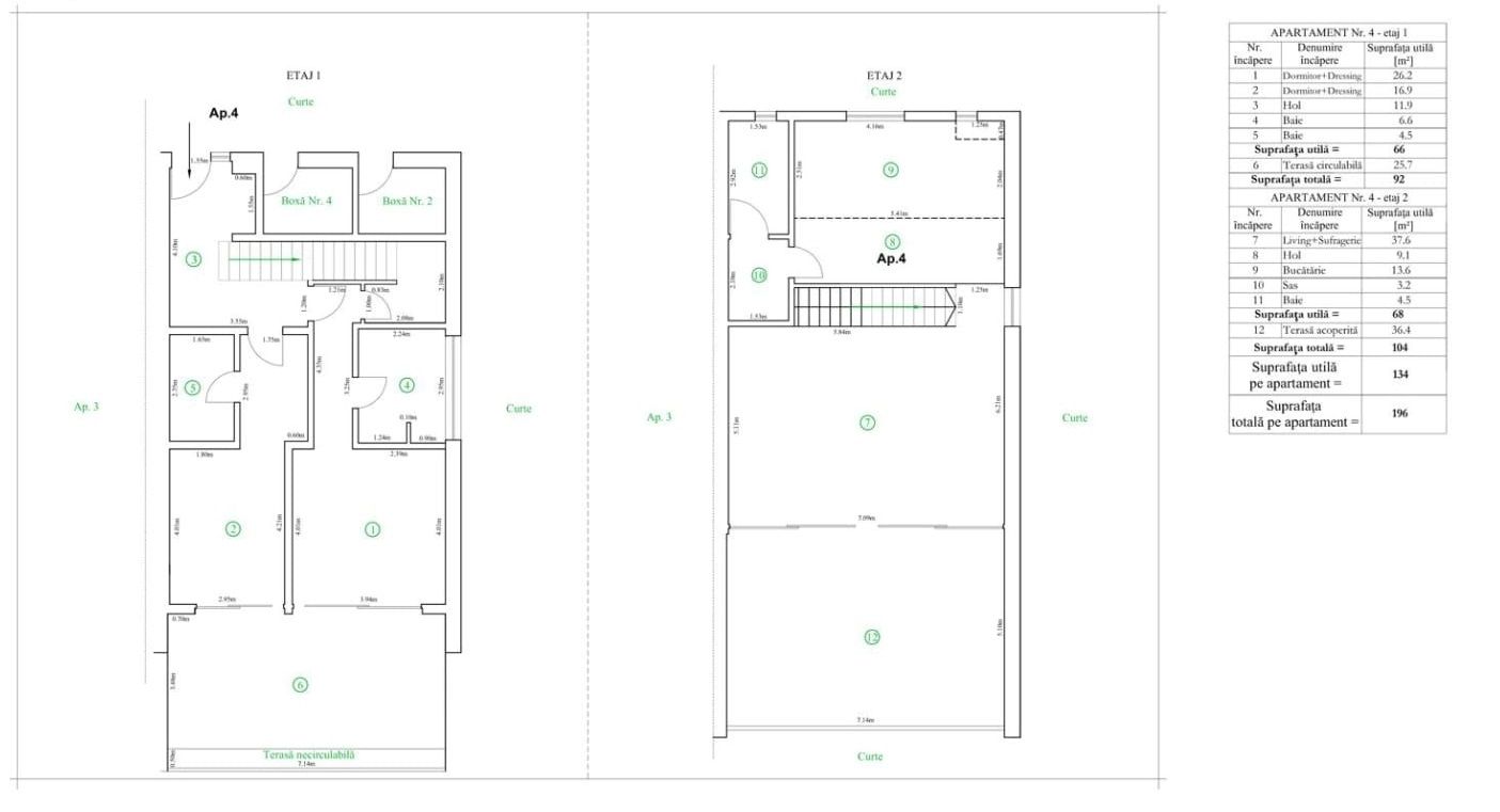 Duplex premium 3 camere, smart home & terasă, Daria Res Drumul Poienii - Poză 33