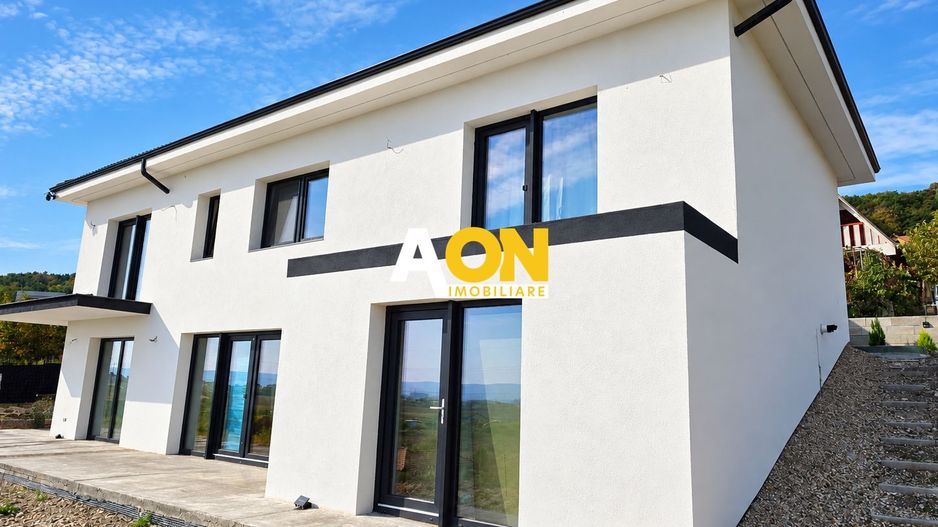Vila deosebita, moderna, 4 camere, 1242 mp teren, cu panorama, Micesti - Poză 3
