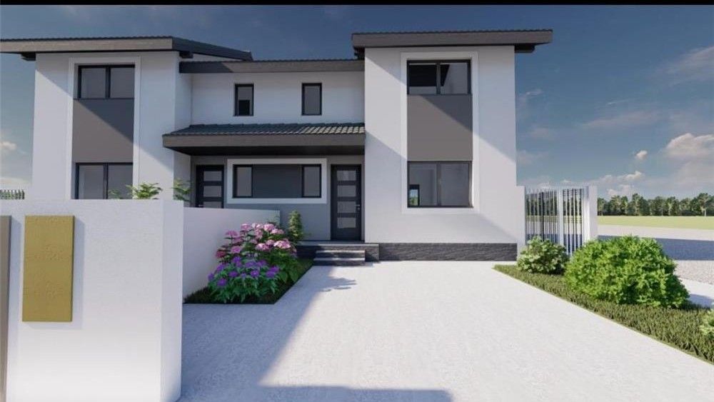 COMISION 0%, Duplex 4 Camere, La Cheie, P+E, 95MP, 335 Teren, SACALAZ - Poză 2