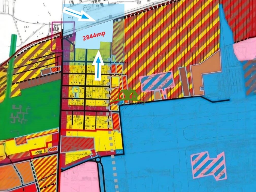 Otopeni intravilan 2.844 mp, colț stradal, deschidere dublă - C.U. - Poză 9