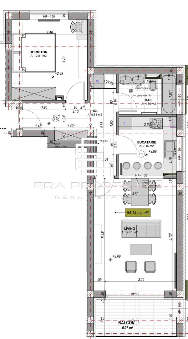 Apartament 2 camere - 54 mp - etaj 1 - zona Aeroport /Sibiu - Poză 10