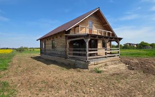 Cabana de vânzare din lemn masiv Mihăilești | 400 mp teren -Potențial investiție - Poză 6