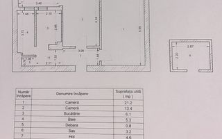2 Camere Decomandat | Centrala | 2 minute Metrou Brancoveanu | Boxa - Poză 4