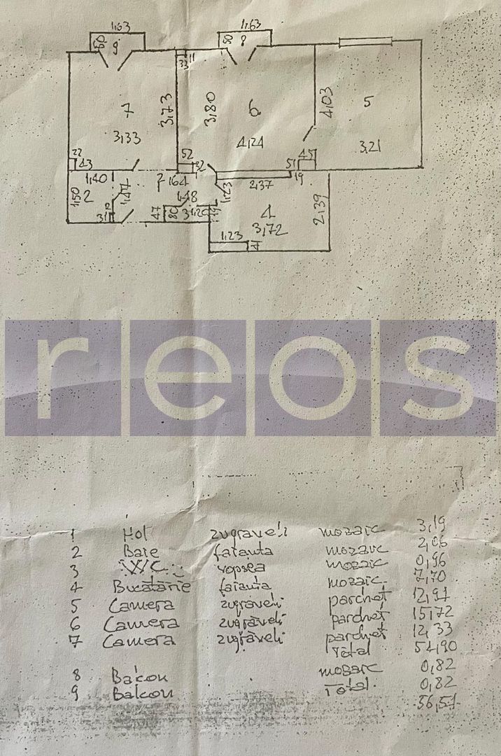 VANZARE APARTAMENT 3 CAMERE PIATA NATIUNILE UNITE UNIRII CENTRALA PROPRIE 57MP - Poză 12