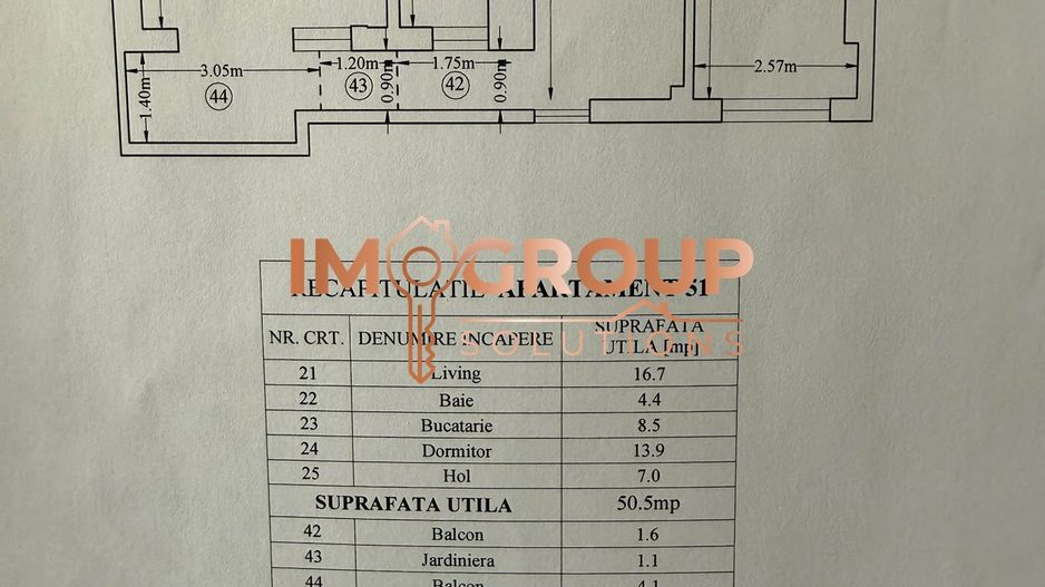 TATARASI - BLOC NOU FINALIZAT - ETAJ INTERMEDIAR - 2 CAMERE DECOMANDAT - Poză 8
