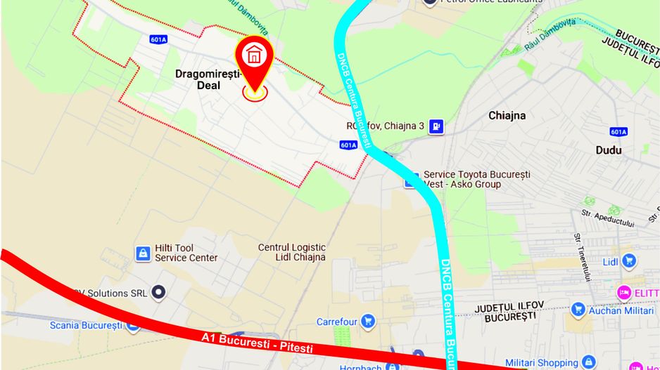 Dragomiresti Deal - Crizantemelor, casa/vila 4 camere, utilitati, STB - Poză 5