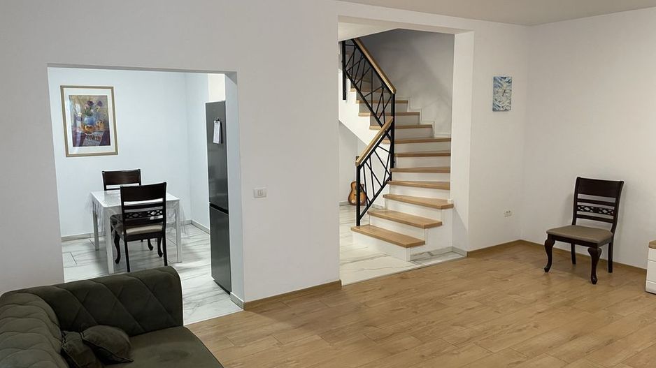 Giroc | Duplex P+E | 3 dormitoare + birou | 3 băi | Curte | Lângă Școala Nouă - Schiță 2