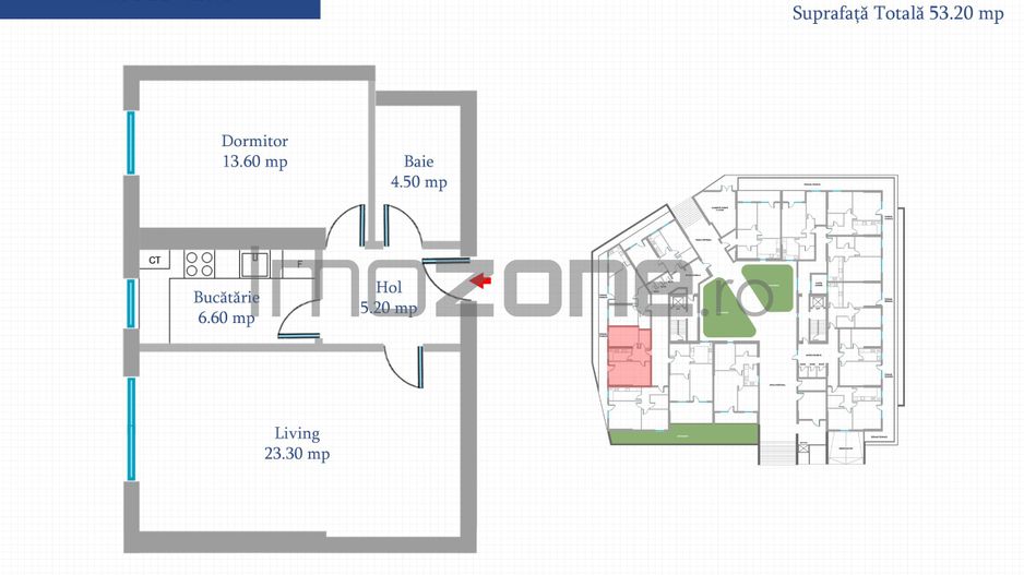 Apartament 2 Camere | 65 mp | Bloc Nou | Metrou Pacii / Preciziei | Militari - Poză 6