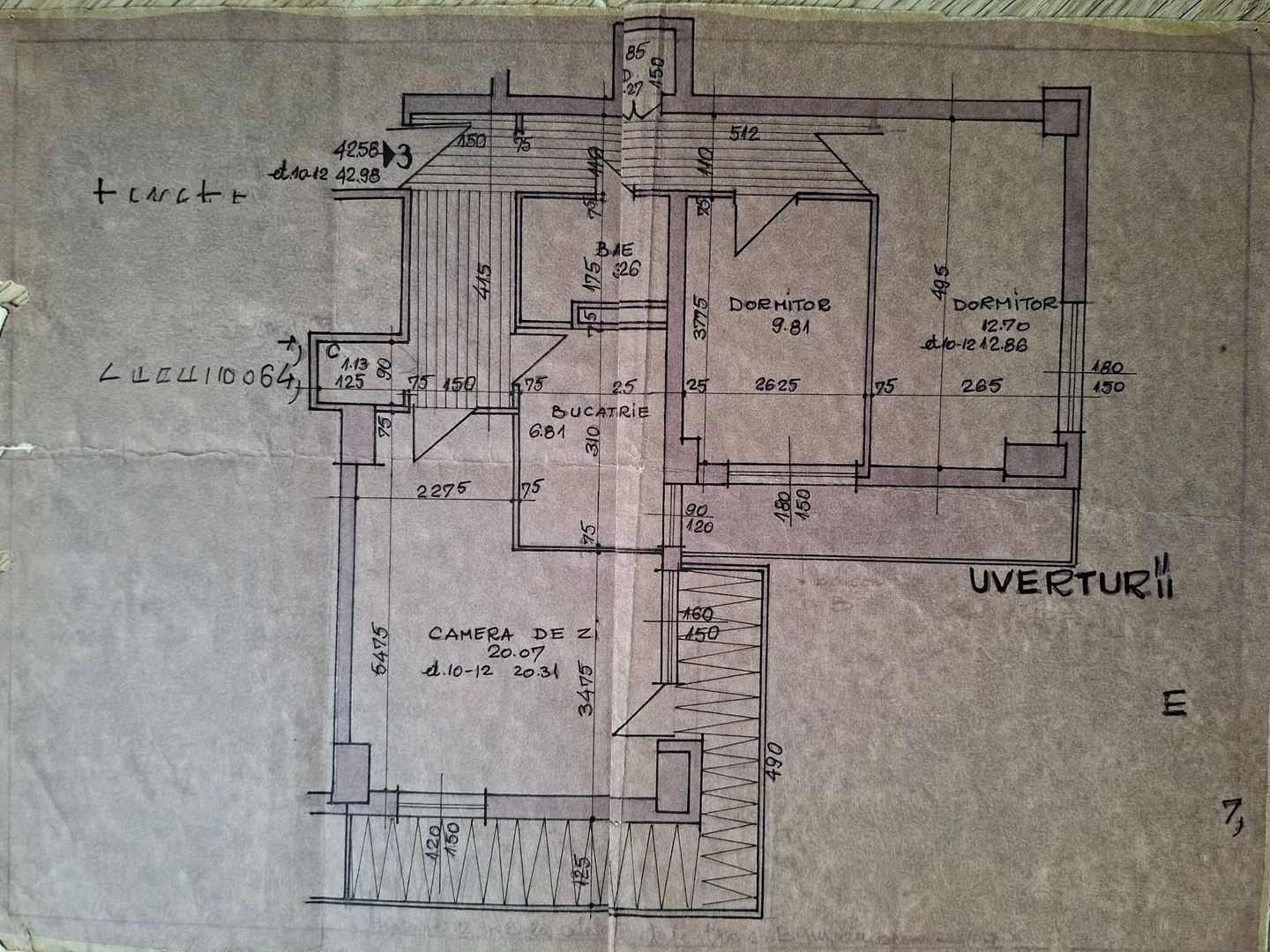 3 camere Decomandat | M. Lujerului | 3 lifturi | Necesita renovare ! - Schiță 18