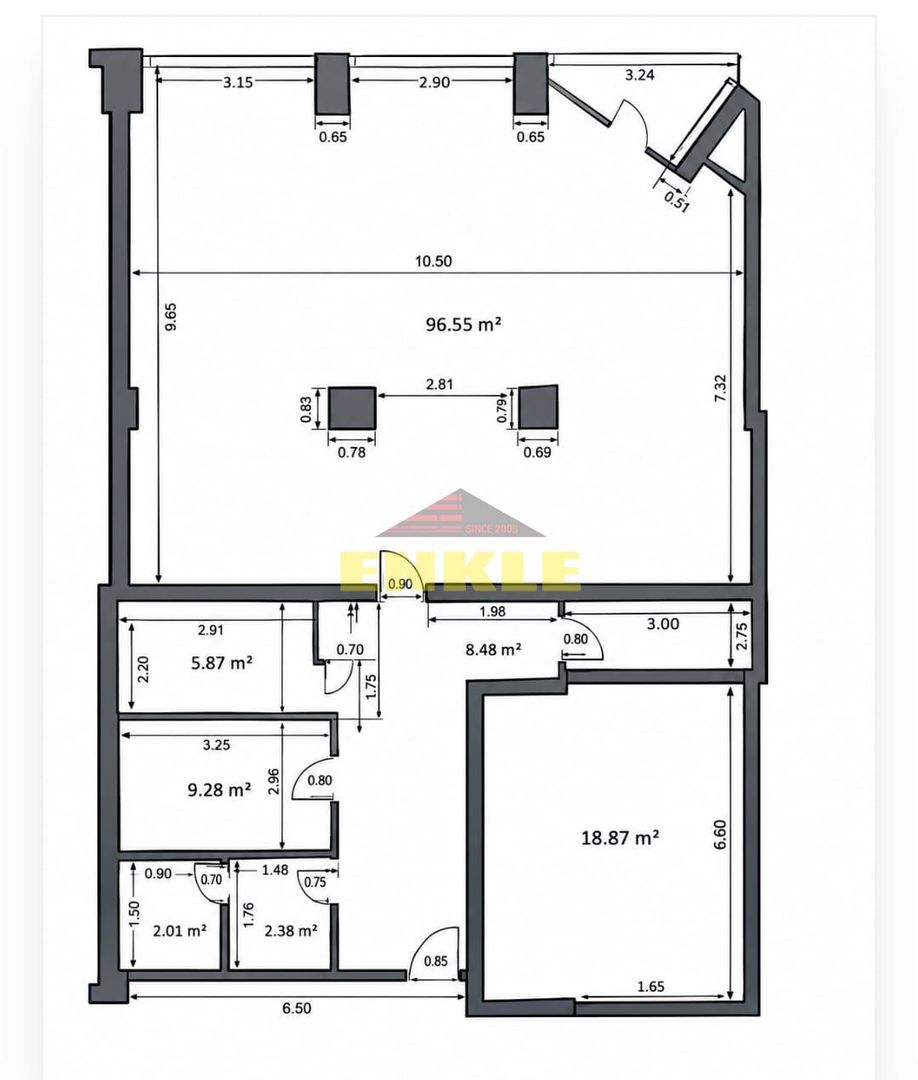 DE INCHIRIAT SPAȚIU COMERCIAL – 130 MP - Poză 1