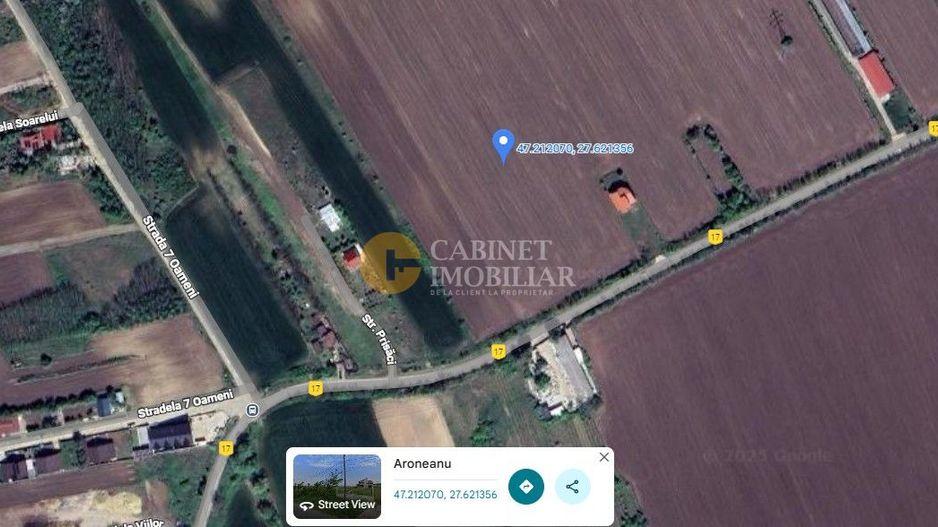 Teren Aroneanu 7200 sau 14.400 mp - toate utilitatile - la asfalt - Poză 1