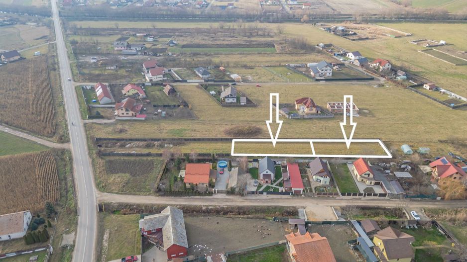 Două Loturi Alăturate de 500 mp Disponibile în Bod, Strada Gării - Poză 3