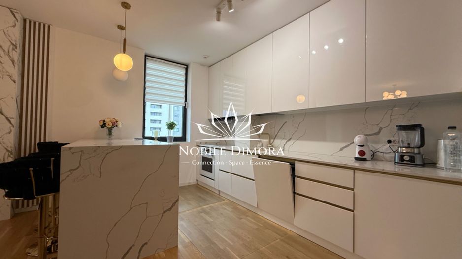 ISHO - Apartament cu 4 camere de lux, 2 bai, 2 balcoane, parcare privata - Poză 7