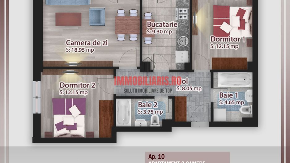 Blvd. Theodor Pallady - Parcuri - Birou de Vanzari - Schiță 2