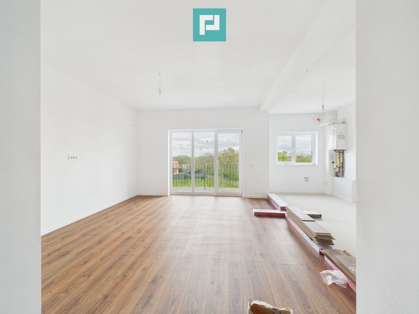 Apartament nou cu 2 camere în Moşniţa Nouă - Poză 1