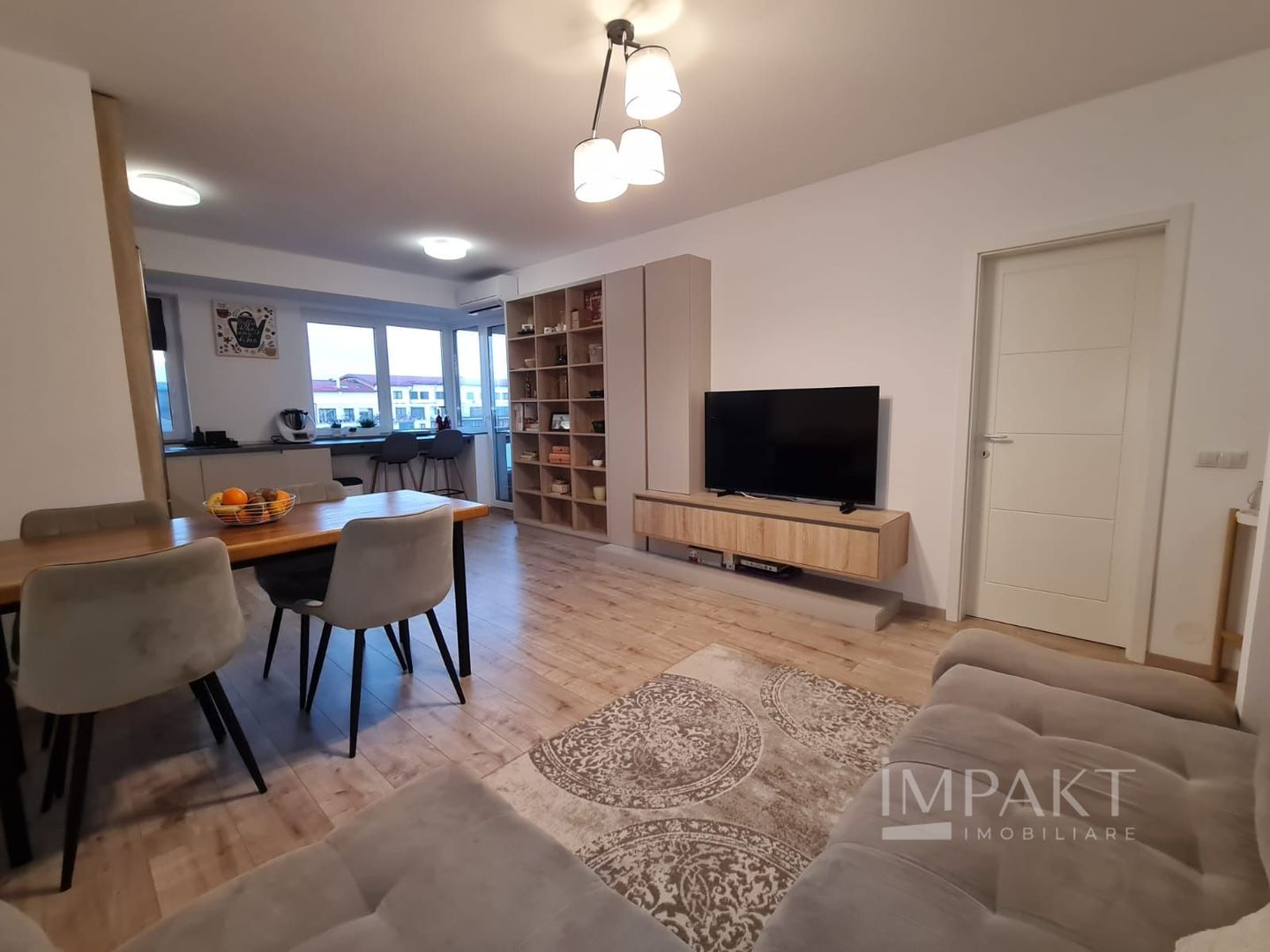 Apartament cu doua camere, situat intr-un bloc nou, cartier Buna Ziua! - Poză 5