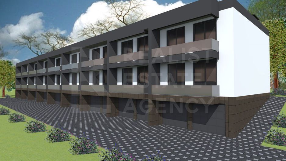 Vânzare, Proiect de 8 townhouse, str. Dumbrăviței, Hrușova, Criuleni - Poză 2