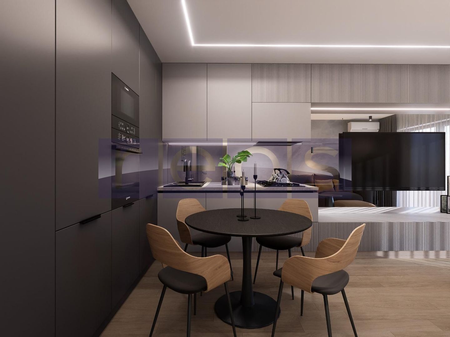 APARTAMENT DE VANZARE | 2 CAMERE | LUX | ULTRA-MODERN | MOBILAT | - Poză 1