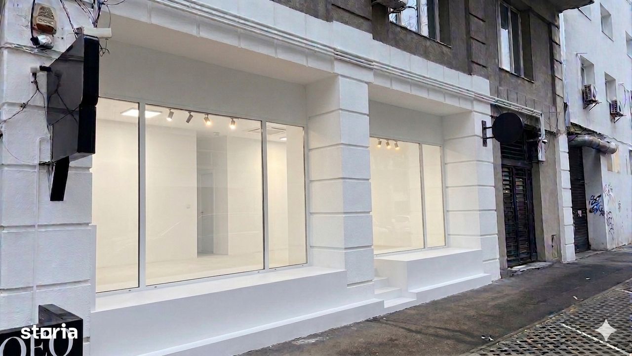 Spațiu comercial stradal – Calea Victoriei | 40 mp | Vitrină 7 m - Poză 1