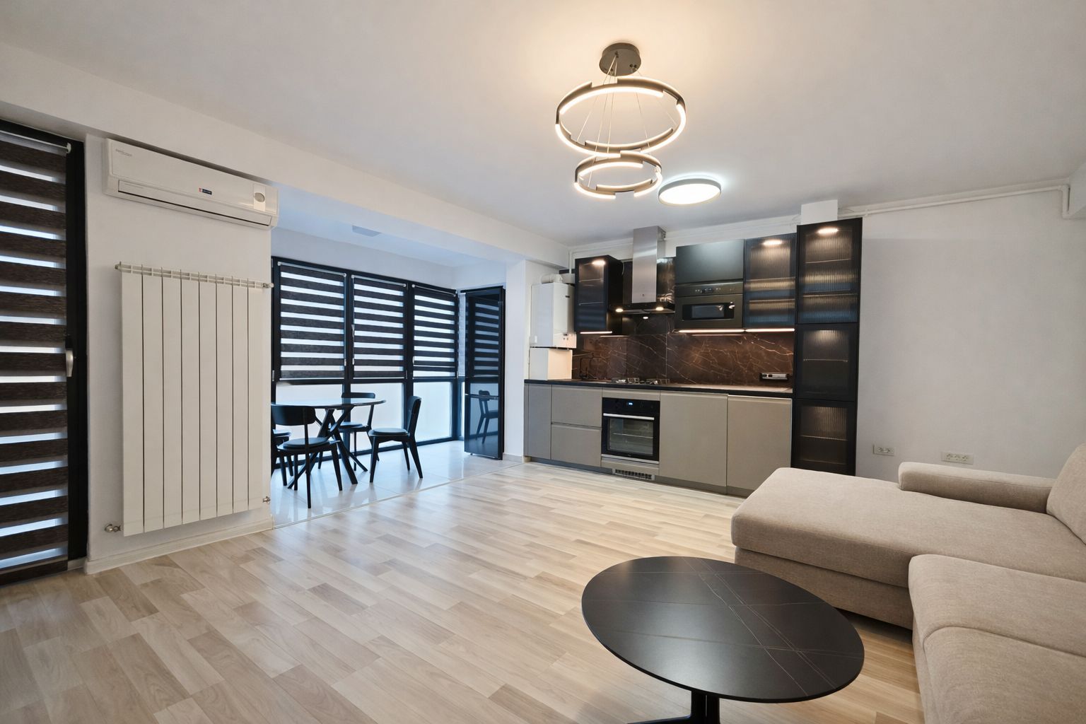 Apartament 2 camere modern | Open-space | 700€ - Poză 1